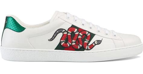 gucci ace snake replica|Gucci snakes sneakers.